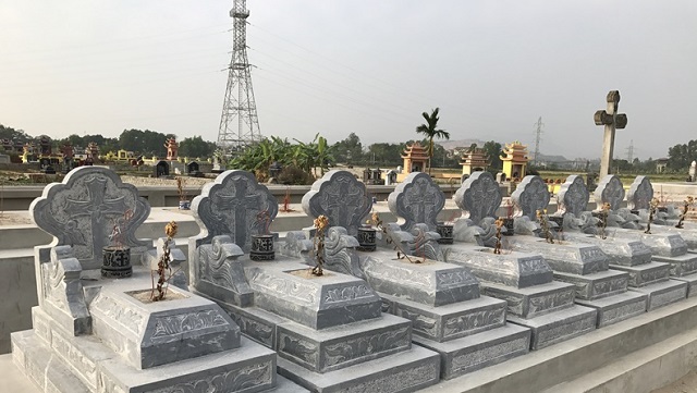Báo giá xây mộ tam cấp bằng đá trọn gói, rẻ nhất 2024