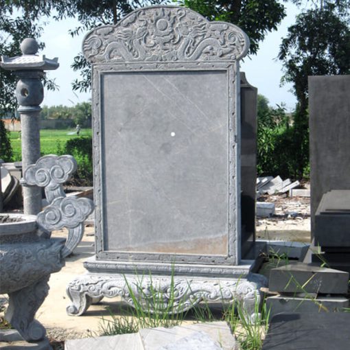 Bia đá xanh đen có đế