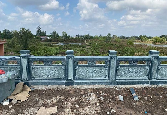 Mẫu lan can bằng đá đẹp 3