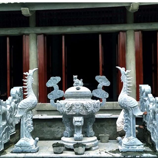 Mẫu tượng hạc bằng đá đẹp 11