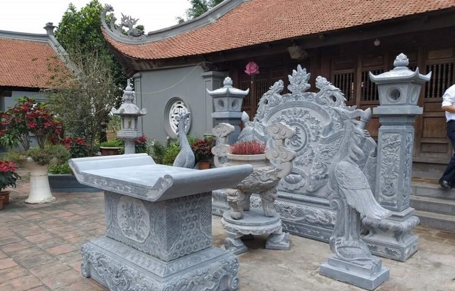 Mẫu tượng hạc bằng đá đẹp 7