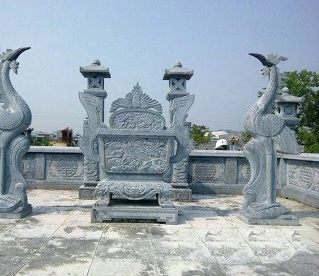 Mẫu tượng hạc bằng đá đẹp 8