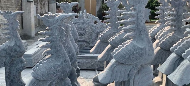 Mẫu tượng hạc bằng đá đẹp 14