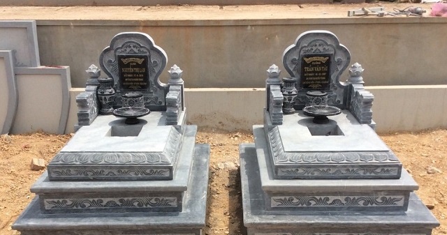 Mộ tam cấp là mẫu mộ có thiết kế đơn giản được nhiều người lựa chọn