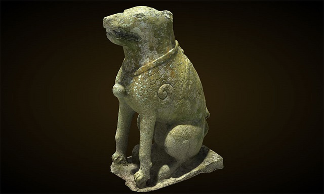 Mẫu tượng chó đá đẹp 08