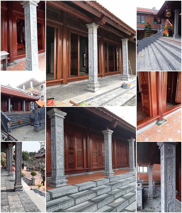 Tổng hợp những mẫu cột đồng trụ đá đẹp nhất năm 2024