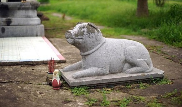 Tượng chó là linh vật có ý nghĩa phong thuỷ cực lớn