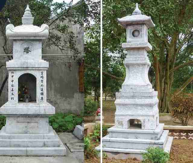 Mộ tháp đá trắng