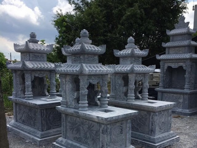 Mẫu lăng mộ hai mái mang ý nghĩa thể hiện sức mạnh trường tồn