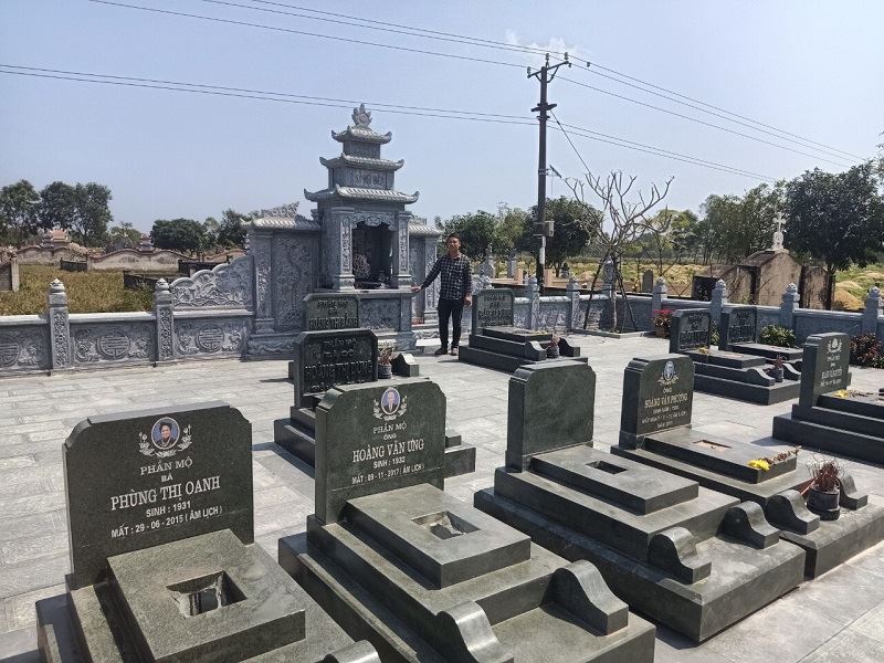 Khu lăng mộ 200m2 tại huyện Thủy Nguyên - Hải Phòng